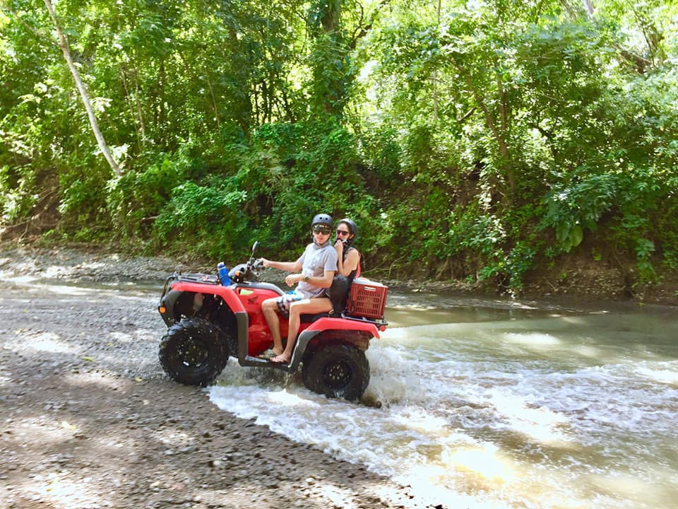 atv waterfall tour from riu guanacaste
