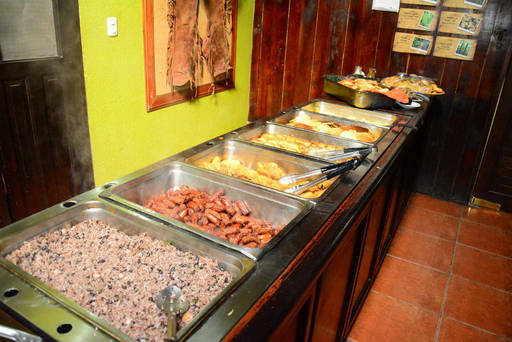 traditional costa rica foods buffet lunch