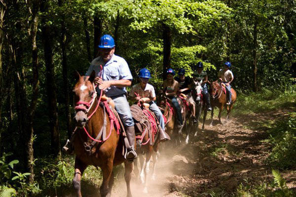 rainforest horseback tours costa rica