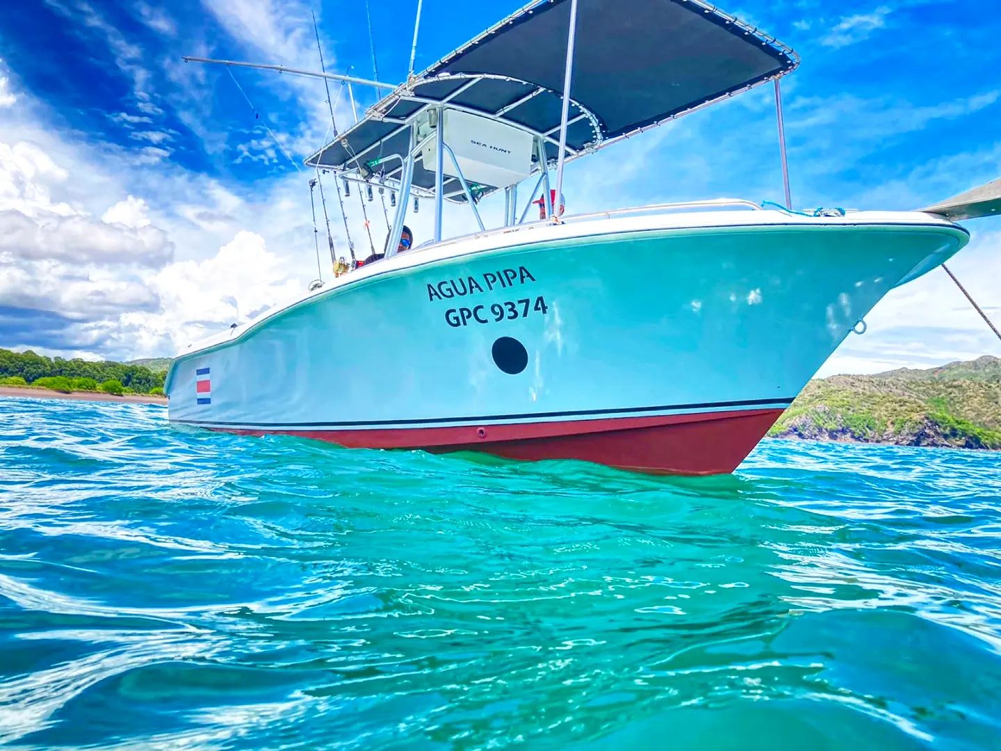 27 foot panga fishing tour potrero beach
