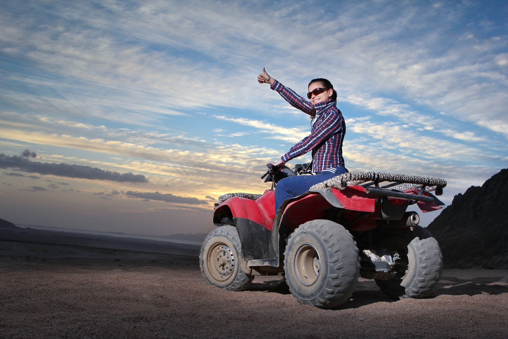 sunset atv tour potrero beach