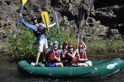 rafting tour from riu guanacaste hotel